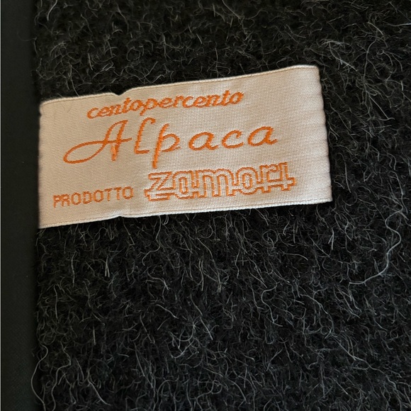 Yell Charcoal Grey boxy 100% alpaca women’s coat. P - Picture 5 of 16